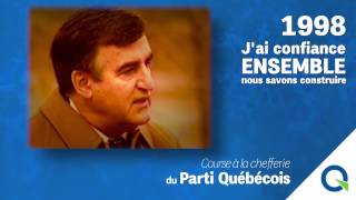 Publicités électorales du PQ en 1998 : «J'ai confiance »