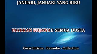 Andi Meriem Mattalatta  - Januari Yang Biru - Karaoke