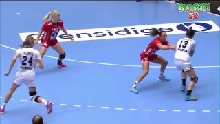 Norway VS Russia 22nd IHF Women's Handball Championship 2015 Preliminary round