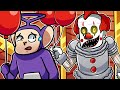 ESCAPE FROM CLOWN MANSION! | Tinky Winky Plays: Roblox ESCAPE PENNYWISE'S MANSION