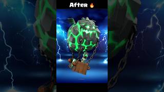 Balloon and lava hound to Lavaloon transformation 🔥 ll clash of clans ll #clashofclans #coc