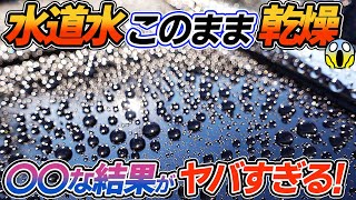 【必見】シリコン○○効果が凄い！自然乾燥させるとシミになるのか？シリコンボディの凄さ！ silicon car wash｜デポジゼロ