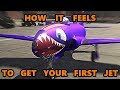 How it feels to get your first JET! | War Thunder