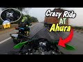 Ninja Zx10r Vs Z800 Crazy Race😱|Insane Sunday Ride🤯|Ahura Part 1😎|