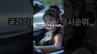 국가기술자격증 응시자 순위 Top7