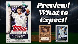 Preview! Watch before Buying! 2025 Topps Series 1 Baseball Hobby and Retail Overview!