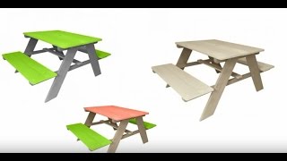 Découvrez vite la table pique nique de vos rêves !