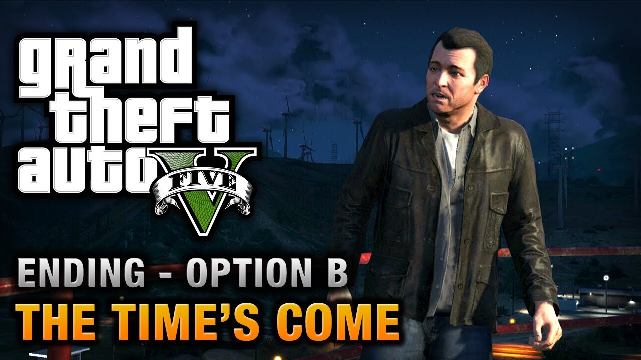 GTA 5 - Ending B / Final Mission #2 - The Time's Come (Michael) - YouTube