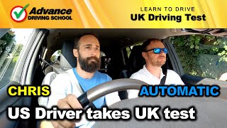 US driver takes UK driving test - can he pass???  |  2023 DVSA Driving Test