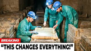 Ancient Scrolls Found in an Egyptian Burial Shaft Rewrite Everything We Know