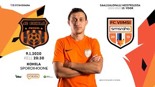 JK KOHILA 2 - 11 VIIMSI FC SMSRAHA (ALL Highlights)