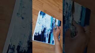 How to paint abstract painting using acrylic paint #Shorts #art #painting