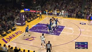 Golden State Warriors vs Los Angeles Lakers - NBA2K23 Gameplay Highlights (No Commentary)