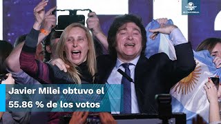 Javier Milei gana elecciones presidenciales en Argentina; Sergio Massa reconoce derrota
