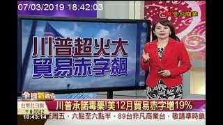 川普超生氣! 對中國課稅沒用? 貿易赤字創新高 其實禍首是美國自己? /全球新觀點20190307