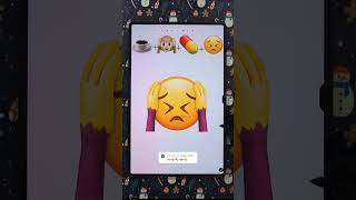 ☕️🙉💊😔 emoji mixing #digitalart #emojichallenge #funny #shorts