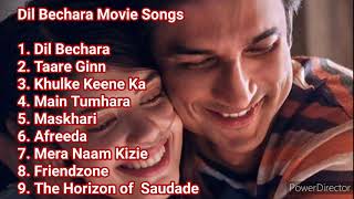 Dil Bechara Movie Songs | Sushant Singh Rajput, Sanjana Sanghi | A R Rahman | Full Album