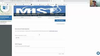 The Program Materials Quadrant on Cal State Apply - CSU Monterey Bay MIST Program | Spring 2024