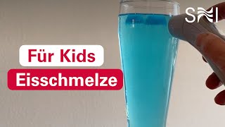 Experimente: Eisschmelze