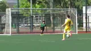 太陽飛馬vs橫濱FC(2014.5.31.恒基青少年足球U13足總盃四強)之睇球証手勢