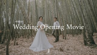 【茨城県】結婚式オープニングムービー/cinematic wedding opening movie