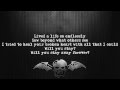 Avenged Sevenfold - So Far Away [lyrics On Screen] [full Hd]