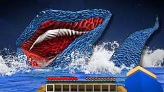人喰い超巨大生物【エルグランマハ】に遭遇した結果…⁉️【マイクラ マインクラフト】ぽっぴんず