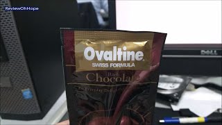 รีวิวชิม ช็อกโกแลต โอวัลติน Swiss Rich Chocolate Ovaltine