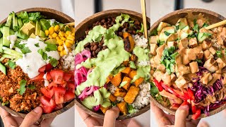 High Protein Wholesome Bowls (plant based)