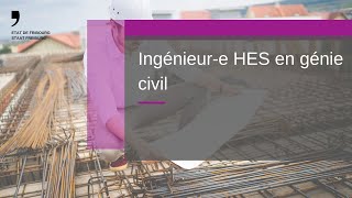 Ingénieur-e en génie civil HES