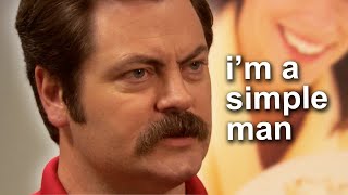 ron swanson being the manliest man | Parks and Rec | Comedy Bites