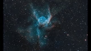 Astrophotography:   Capturing Thor's Helmet Nebula in Ha and OIII