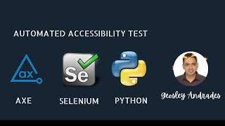 Automated Web Accessibility Test using Axe ,Selenium and Python