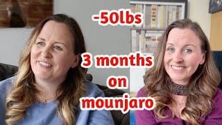 How I lost 50lbs in 3 months on Mounjaro