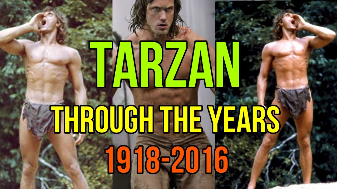 TARZAN ACTORS (1918-2016) THROUGH THE YEARS - YouTube