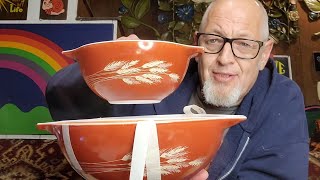 Fantastic vintage Pyrex find!!! Amazing Maryland thrift store haul. ep. #109