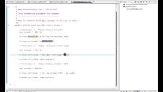 Java Integer to String Conversion Methods