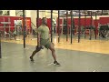 u.s. marine corps fitness dumbbell split squat