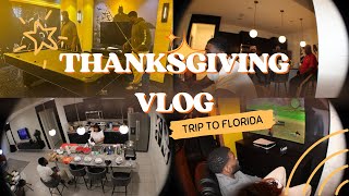 Trip To Florida! | Thanksgiving Vlog pt.1