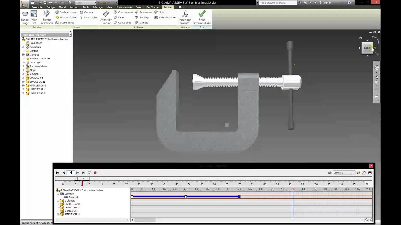 Inventor Studio Tutorial Youtube