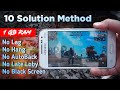 How To Fix Free Fire Game Lag In 1GB, 2GB Ram Device
