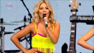 The Saturdays - Mollie King Studio Vs. Live