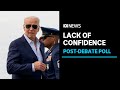 Biden lost 72 per cent of voters' confidence in his mental fitness: Post-debate poll  | ABC News