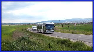 BYD tesztbusz Miskolcon 3A-s és 31-es járatokon - Külső felvételek