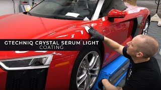 Audi R8 Correction Series: E6 - Coating w/ Gtechniq Crystal Serum Light