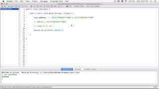 20. Primitive Integer data type: long - Learn Java
