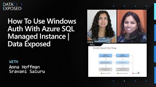 How to use Windows Auth with Azure SQL Managed Instance | Data Exposed