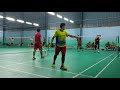 Badminton Double Sparring - Nik Arshad Mazlan / Aiman Malek VS Mohd Lutfi /  Aqil Husyaimi