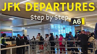 JFK Departure Complete Procedure | First Time at JFK?