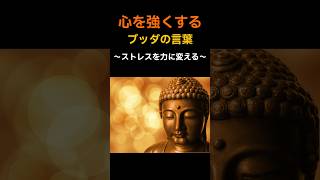 心を強くするブッダの言葉〜ストレスを力に変える〜 #生き方 #人生 #仏教